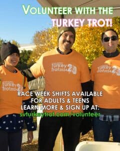 Volunteer with the Turkey Trot!